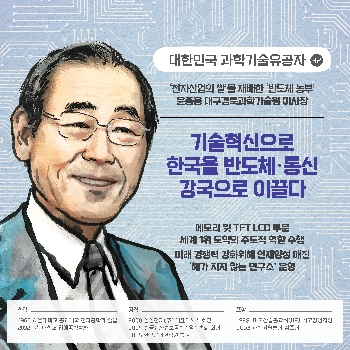 기술혁신으로 한국을 반도체·통신 강국으로 이끌다 - ㉜ 윤종용