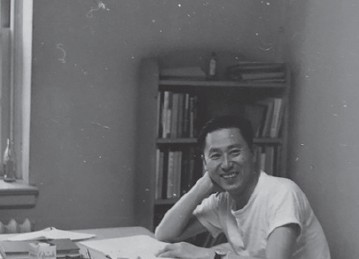 1961년 인디애나 주립대 유학시절의 유경로 교수.jpg 이미지입니다.