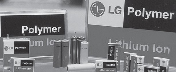 LG화학이 개발한 리튬이온 폴리모 전지.jpg 이미지입니다.